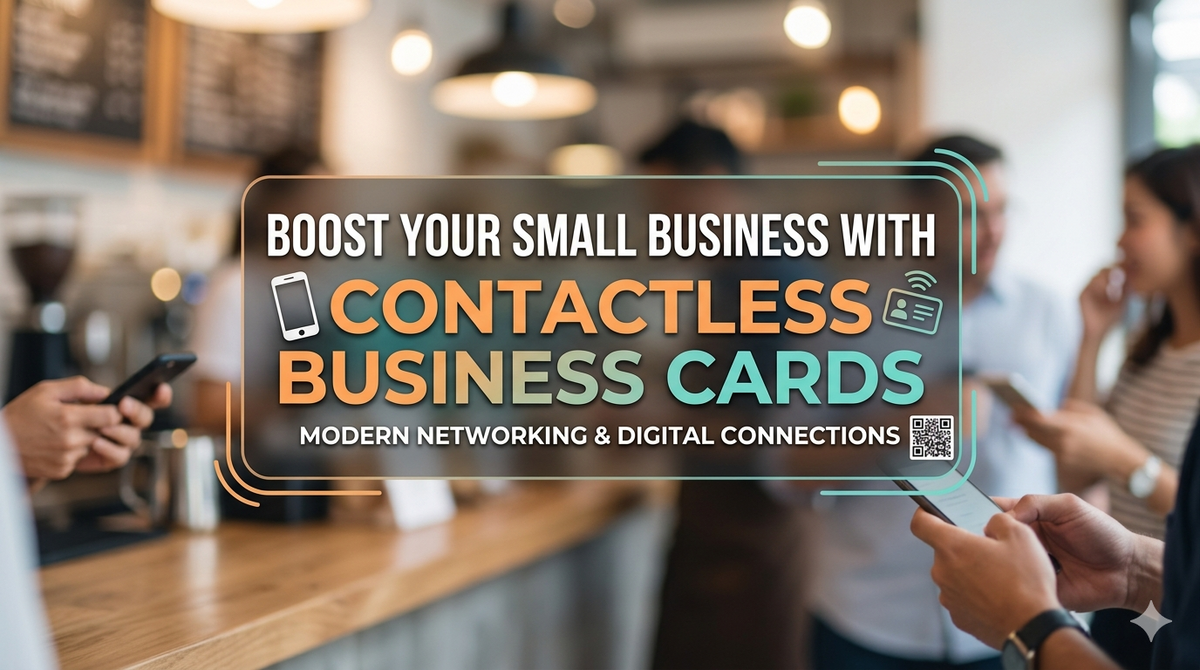 Contactless Business Card for Small Business